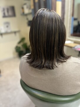 ヘアサロン レリー(hair salon relie) 白髪ぼかしハイライトカラー★