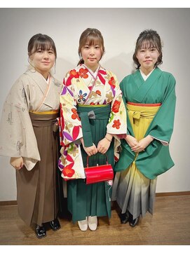 アクティフ(actif) 名古屋駅徒歩３分 actif　着物/和装/着付けヘアセット  早朝受付