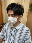 【morio池袋】センターパートウルフ◯