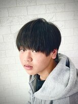 アクトスタイリッシュヘアー 知立(Act stylish hair)&nbsp;メンズナチュラルマッシュウルフ馴染ませ