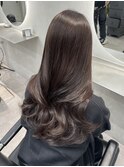 チョコレートアッシュ×レイヤーカット【chisato】