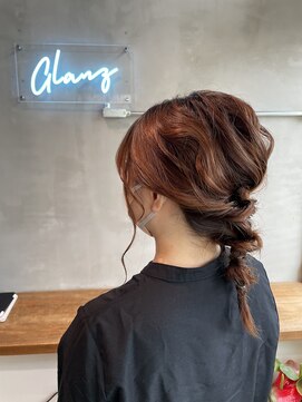 グランツ(GLANZ) パーティーヘアセット