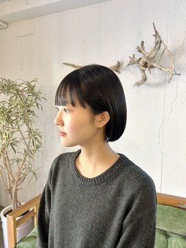 シーバイサイン(sea by Sign) ミニボブ/暗髪