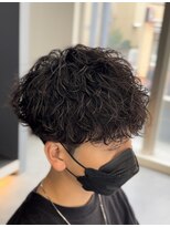 バース 梅田中崎町店(BIRTH)&nbsp;ツイストスパイラルパーマツイストパーマメンズマッシュパーマ