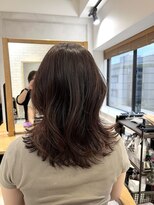 小森谷,セミディ,カール,シアーカラー,ベビーピンクブラウンh13