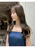 ベージュカラー/グレージュカラー/髪質改善/暗髪[恵比寿駅]