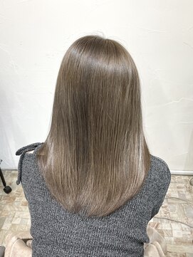 クリアリティ ヘアーサロン 京都駅前本店(clarity hair salon) グレージュ×髪質改善Tr @1101_hairstyle ●169●
