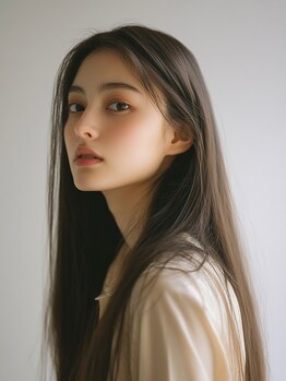 クレア 新板橋店(CREA)の写真/低ダメージで触りたくなるほどの潤いと柔らかな質感◎まっすぐすぎないナチュラルな美髪ストレート☆[板橋]