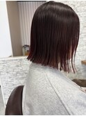切りっぱなしボブ