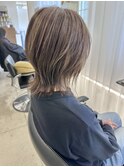 レイヤーボブ　ウルフボブ