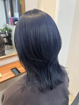 コレット 大宮(collet) ネイビーブルー/ウルフヘア collet矢島