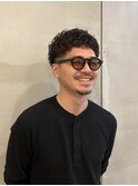 メンズショートパーマ
