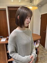 コレット 大宮(collet)&nbsp;タッセルボブ　ミルクティーベージュ