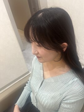 ジーナ 札幌(Zina) 韓国ぽい顔まわりカット