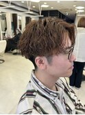 センターパート/ツイストスパイラル