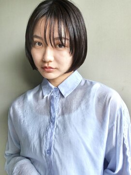 ミンクス 原宿店(MINX) 【MINX】くびれヘア＋くすみベージュハイライトカラー_表参道