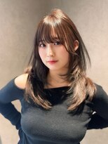 ロンド レア 天神大名店(Lond Le’a) レイヤーカット/イメチェンヘアスタイル/チョコレートブラウン