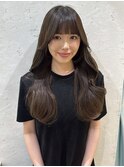 暗めカラー/ボブ/顔周り/前髪/レイヤー/髪質改善縮毛矯正/恵比寿