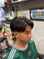 グロウヘアワークス(grow hair works)&nbsp;高校生センターパート！