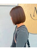 マロンブラウンボブ