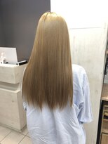 トムキャット(TOM CAT) 【新宿TOMCAT】ブリーチ縮毛矯正@ロング