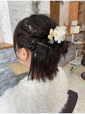 ショートヘアアレンジ