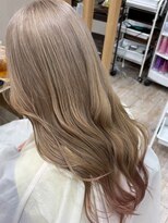 ジプソ(Gypso Hair salon)&nbsp;(そうや) ミルクティーベージュ×エンドカラー