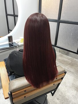 アルート 町田店(aroot) ＊ブリーチなしレッドブラウン＊