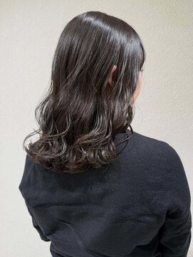 メゾンマイル 恵比寿(maison mile) オリーブグレージュ/透明感カラー/レイヤーカット/恵比寿駅