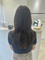 ビューバイネオリーブ 用賀店(Beau'r by neolive) 大人ガーリーダークアッシュ似合わせカットミディアムレイヤー