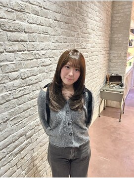 エルト 四条烏丸(elto) 【髪質改善カラー】シアーブラウン×セミロングレイヤー