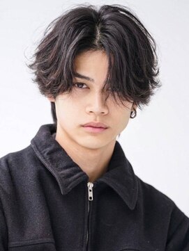 MEN'S HAIR BLEACHi 四日市店【メンズ ヘア ブリーチ】 《BLEACHi》毛流れリバースウルフ【numberA.×BLEACHi】