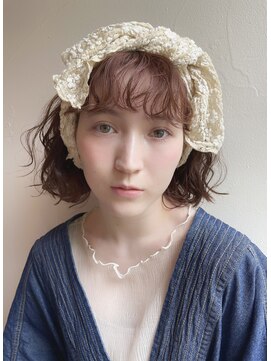 エンス 銀座(Ence) 暗めカラー/韓国風巻き/レイヤーカット/髪質改善/縮毛矯正/銀座