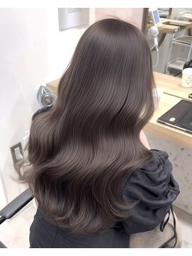 アフロート エル 大阪(AFLOAT L) ブリーチなしカラー/グレージュ/アッシュグレージュ