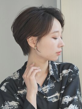 インセプション 銀座(INCEPTION) 前下がりショート・ボブ/パーマ/前髪なし/30代/40代/50代/長め