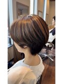 ハンサムショート×ミネコラトリートメント　20代30代40代50代