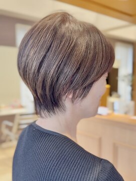 ワイボンドヘアー(Y bond hair) 似合わせカット40代50代60代ショートボブくびれレイヤーボブ