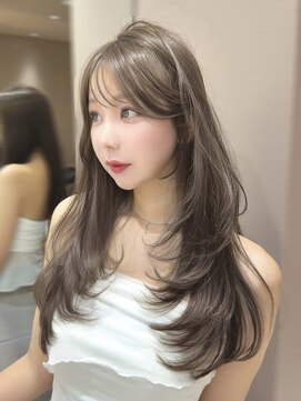 ロンドガーネット 池袋(Lond garnet) 韓国顔周り/ハイレイヤーカット/ワンホンレイヤー/池袋