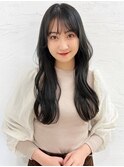 ふわふわロングスタイル