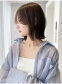 say.ボブミニボブくびれボブレイヤーボブダークブルー