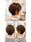 大人美人ショートレイヤー