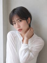 ワゴンバイアフロート(Wagon by afloat)&nbsp;ハンサムショート×シースルーバング20代30代40代丸顔面長池袋