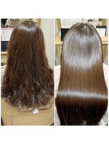 エマヘアープラス 下郡店(Emma Hair plus)&nbsp;【髪質改善縮毛矯正】大人のツヤ髪
