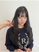 ロングレイヤー ワンカール レイヤーカット ウルフレイヤー♪