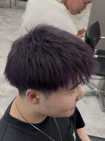 オムセラ(HOMME SERA) 【HIROTO】ムラサキメッシュ(ハイライト)