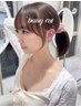 【顔周りの隙間さようなら♪】顔まわりカット＋スタイリングレクチャー￥5000