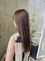 バイ ユア オウン フラワーズ コロン カバ 松本駅前(buy your own flowers : kava)&nbsp;30代ロング/レイヤーカット/ココアブラウン/小顔
