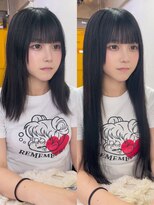 パーティパーティ ヘア(PARTYPARTY hair)&nbsp;プルエクステ/黒髪/縮毛矯正