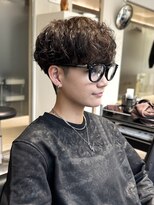 ウーズ ハラジュク(Ooze.HARAJUKU)&nbsp;ハッシュカットグレージュデザインカラーツートーンカラー原宿