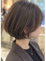 ソレイユ 新宿御苑前 (SOLEIL)&nbsp;10. 大人ショートボブ/骨格補正小顔カット/デザインカラー